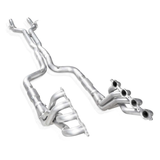Stainless Power 1-7/8" Stainless Steel Long Tube Headers w/ High-Flow Catted X-Pipe Connection Kit  for Gen 6 (2016-Present) Chevrolet Camaro SS and ZL1
