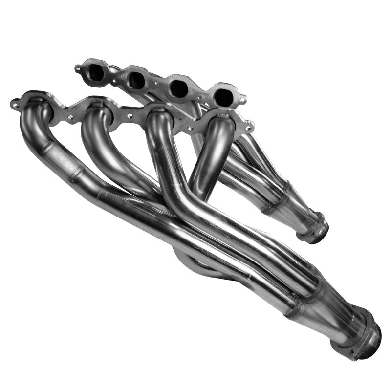 Kooks Stainless Steel 1-3/4" Long Tube Headers and GREEN Catted Y-Pipe for 2014-2018 Silverado/Sierra 1500 5.3