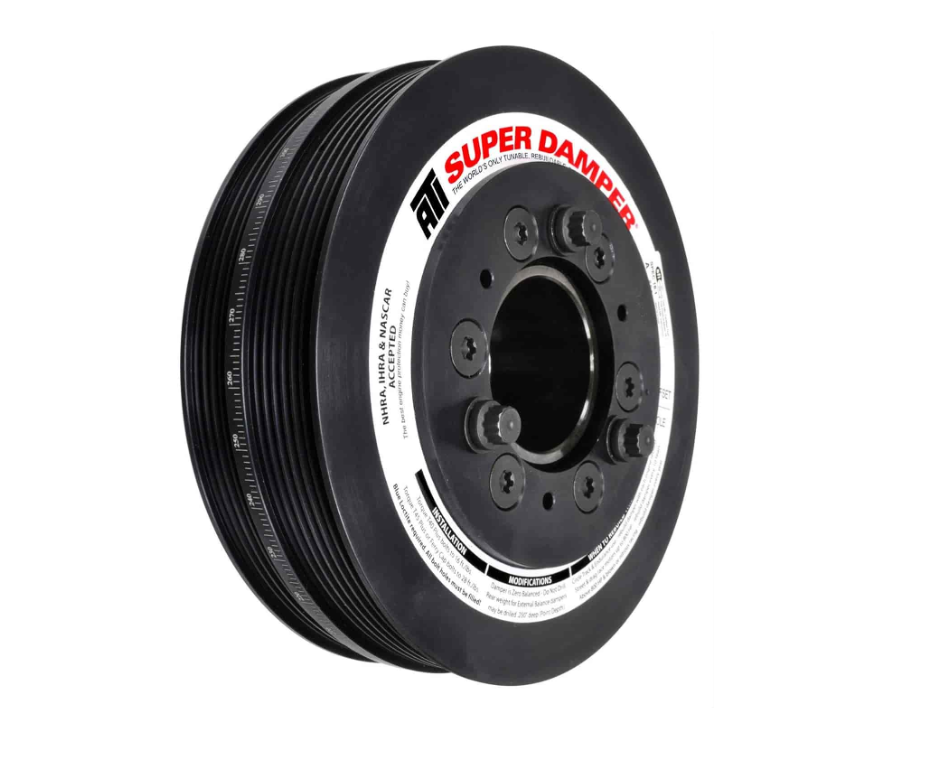 ATI Super Damper Harmonic Balancer for GM LT1/LT4 Motors - Gen 6 (2016-Present) Chevrolet Camaro SS & ZL1, (2016-2019) Cadillac CTS-V
