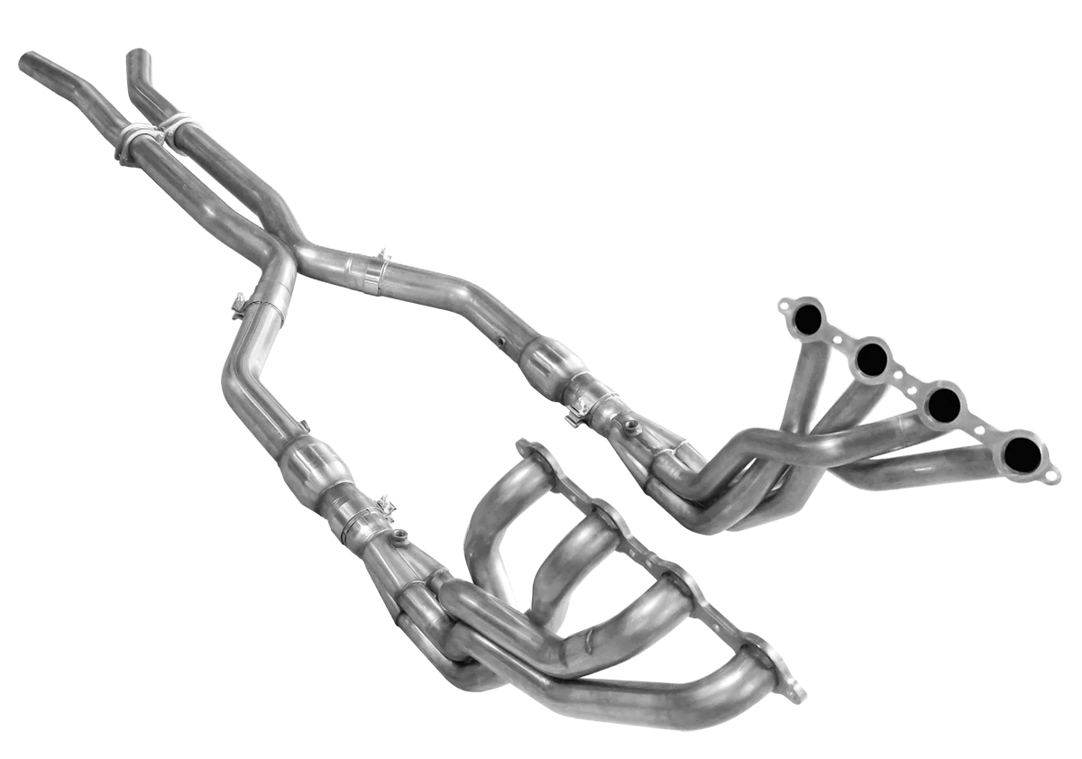 American Racing Headers 1-7/8" Stainless Steel Long Tube Headers w/ Long style Connection Kit for Gen 5 (2010-2015) Chevrolet Camaro SS & ZL1