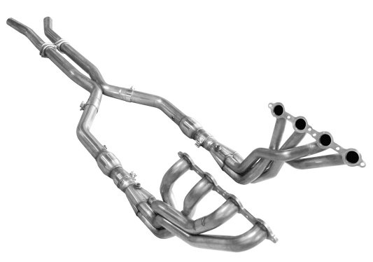 American Racing Headers 1-7/8" Stainless Steel Long Tube Headers w/ Long style Connection Kit for Gen 5 (2010-2015) Chevrolet Camaro SS & ZL1