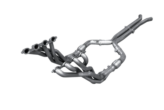 American Racing Headers Long Tube Headers and High-Flow Catted Connection Pipe Kit for Gen 3 (2016-2019) Cadillac CTS-V