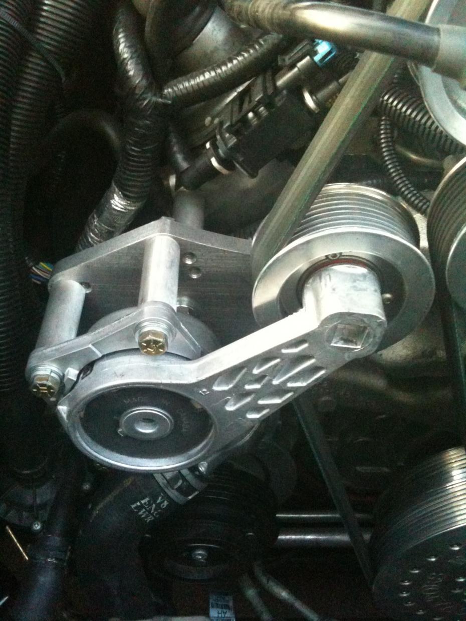 JRE Super Tensioner for Magnacharger, Kenne Bell, SLP for Gen 5 (2010-2015) Chevrolet Camaro SS