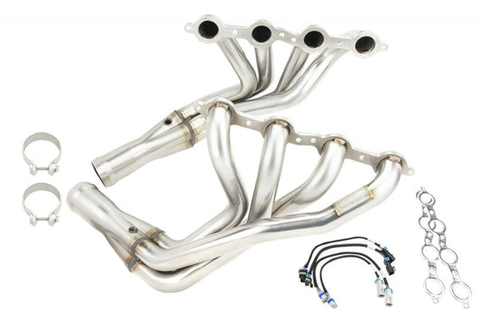 Kooks Long Tube Headers and GREEN Catted X-Pipe Connection Kit for C6 (2005-2013) Chevrolet Corvette