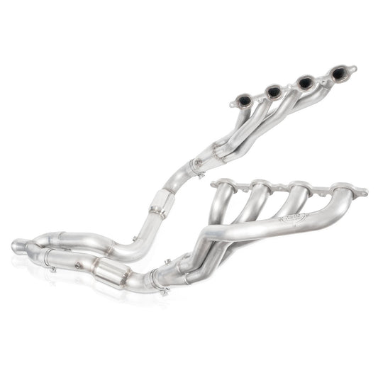 Stainless Works Stainless Steel 1-7/8" Long Tube Headers and High-Flow Catted Y-Pipe for 2014-2018 SIlverado/Sierra 1500 5.3L