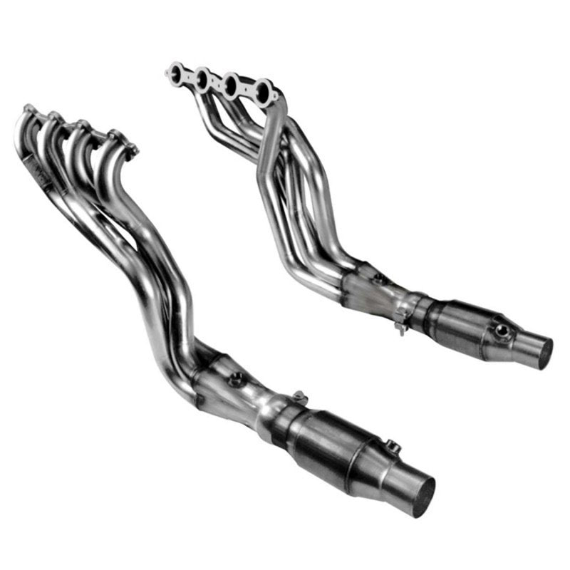 Kooks 1-7/8" Stainless Steel Long Tube Headers and GREEN Catted Connection Pipes for Gen 5 (2010-2015) Camaro SS & ZL1