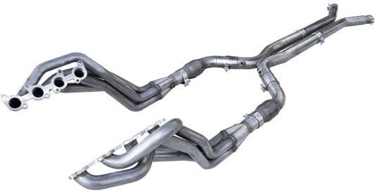 American Racing Headers 1-7/8" Stainless Steel Long Tube Headers w/ Long Style Connection Kit for S-550 (2015-Present) Mustang GT 5.0L