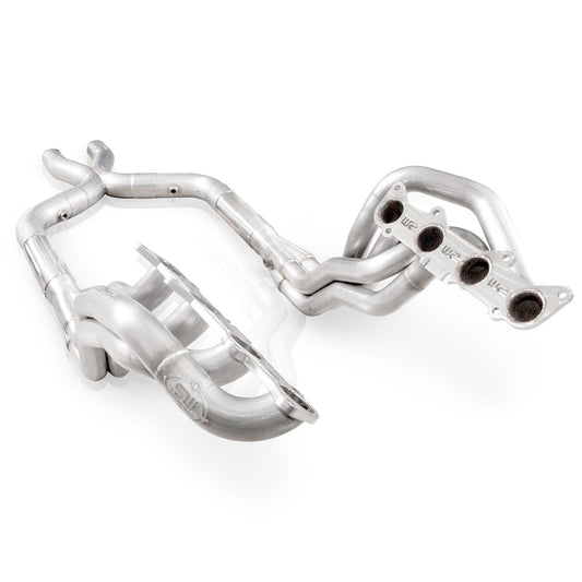 Stainless Works/Power Long Tube Headers and High Flow Catted X-Pipe Connection Kit for S-197 (2011-2014) Mustang GT 5.0L