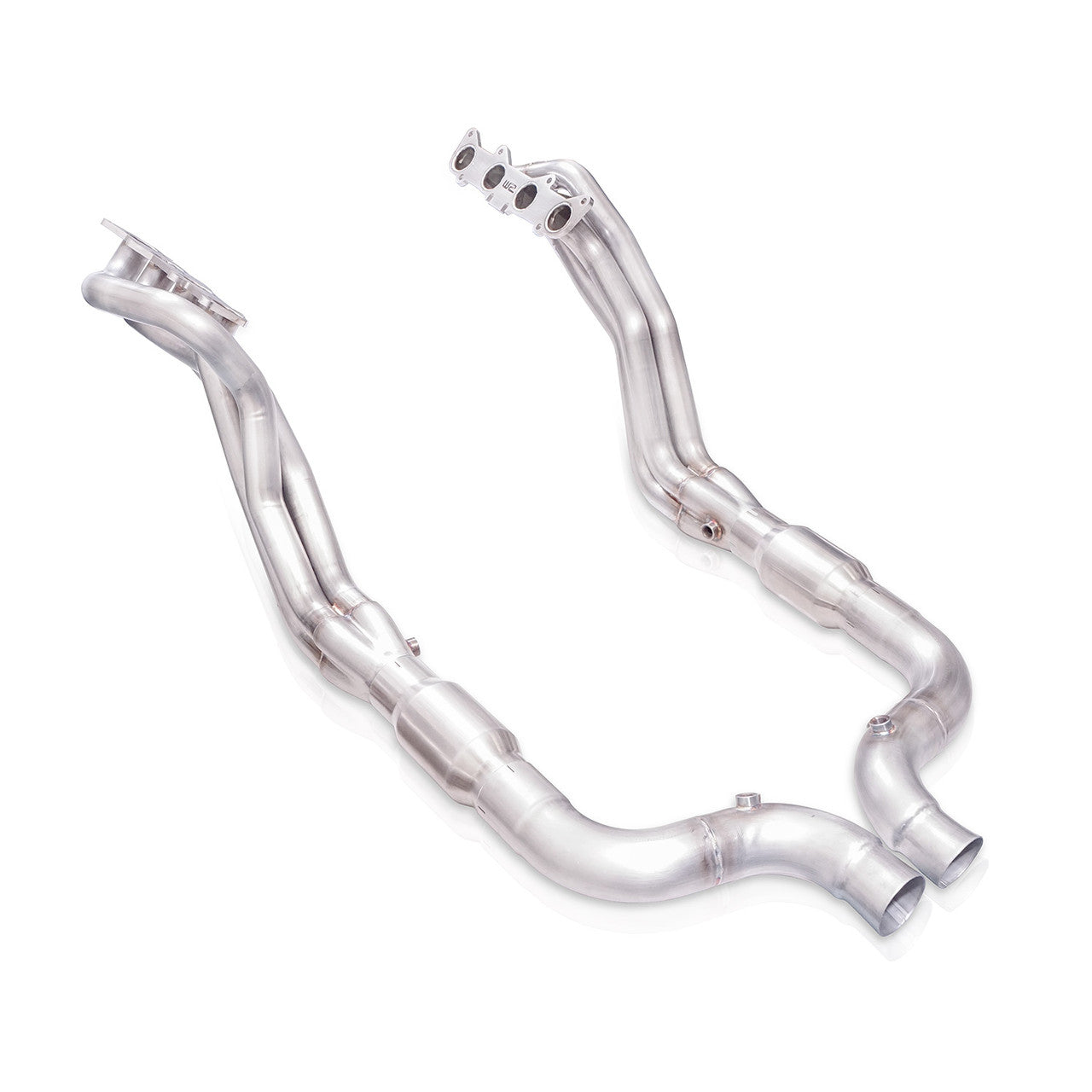 Stainless Work 1-7/8" Stainless Steel Long Tube Headers and Catted Connection Pipes for S-550 (2015-Present) Mustang GT
