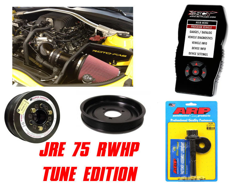 JRE 75RWHP Performance Package with Tune for Gen 5 (2012-2015) Chevrolet Camaro ZL1