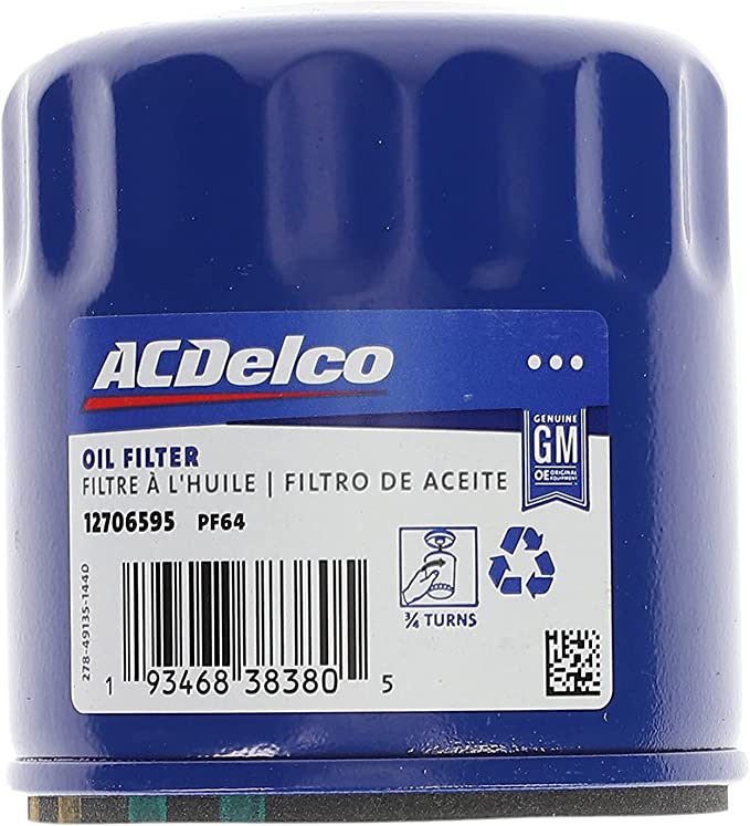 ACDelco LT1/LT4 Oil Filter Racing Enterprises